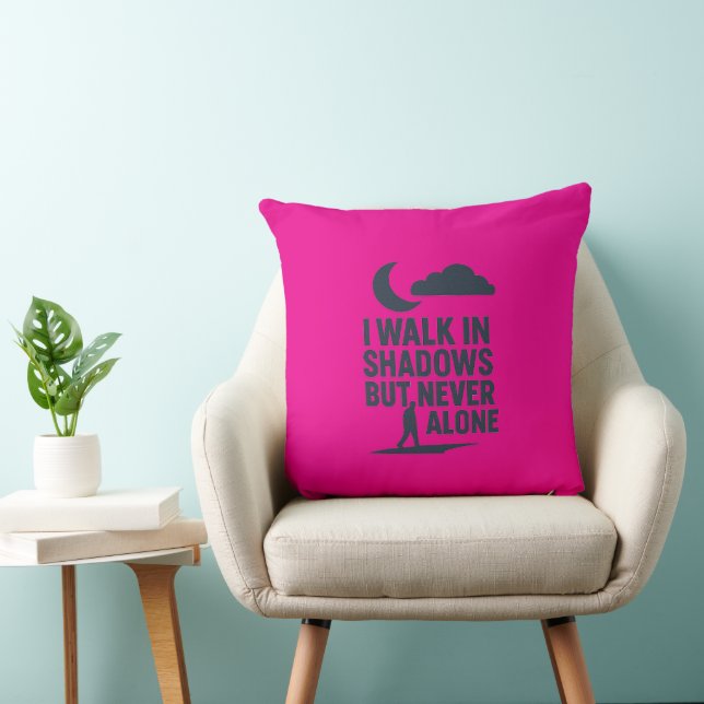 Coussin chrétien motivationnel - ‘Je marche dans l (Chaise)