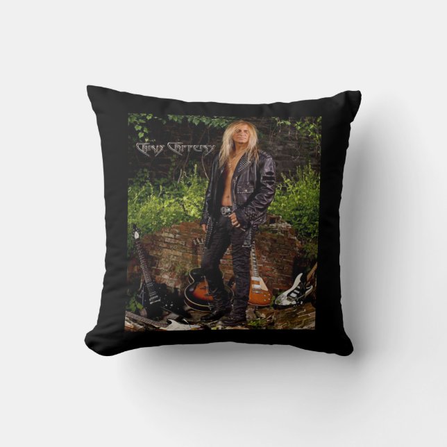 Coussin Chris Caffery se tient debout avec l'oreiller des  (Recto)