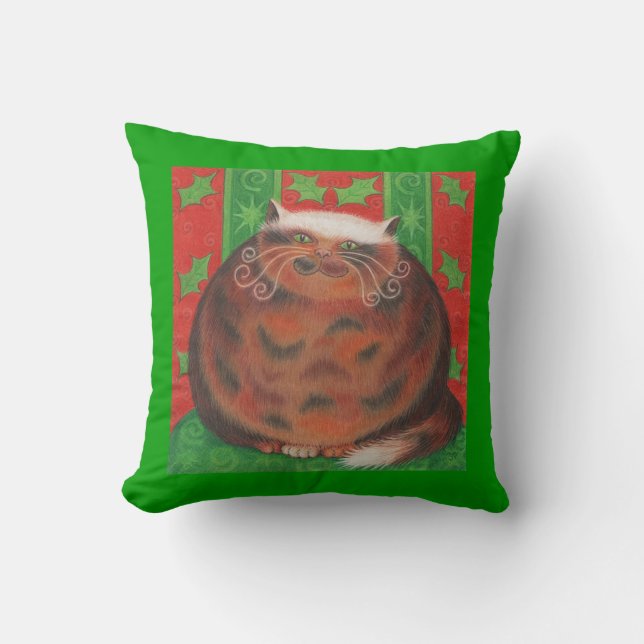 Coussin Christamas Pud lancer l'oreiller (Recto)