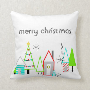 Coussin christmas midcentury