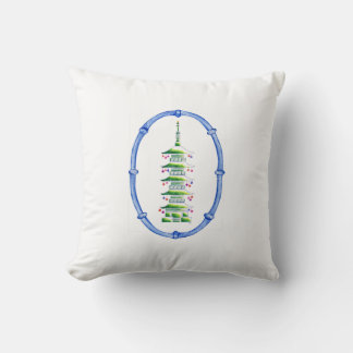 Coussin Christmas Pagoda Accent Pillow