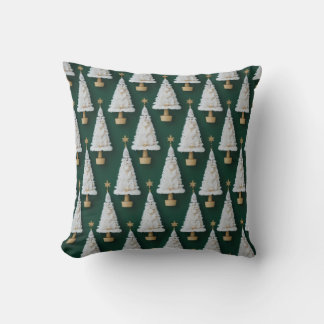 Coussin Christmas tree pillow design