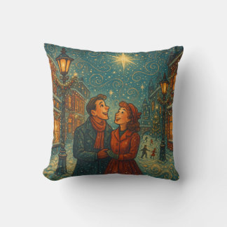 Coussin Christmas Wonder Throw Pillow