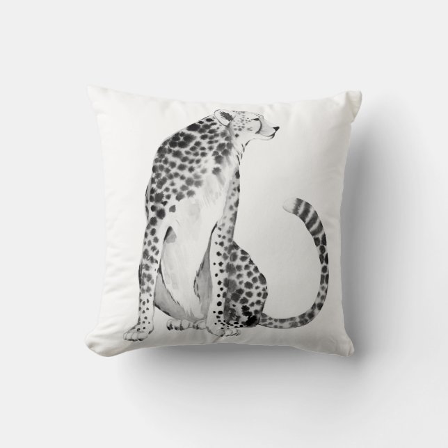 Coussin Chrome Cheetah (Recto)