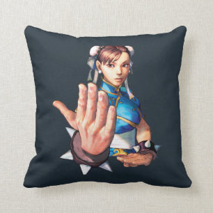 Coussin Chun-Li avec la main