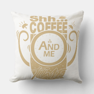 Coussin Chut... Temps café et moi