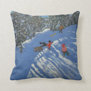Coussin Chute le traîneau Morzine