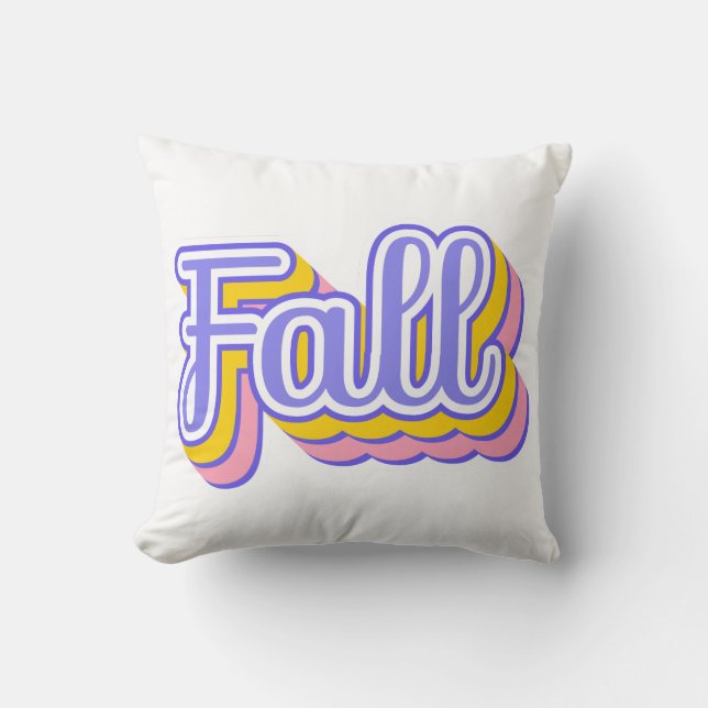 Coussin Chute Vintage (Recto)