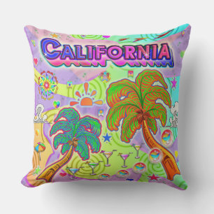 Coussin cible de vacances en Californie