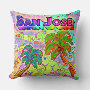 Coussin cible de vacances San Jose