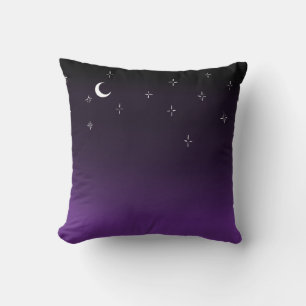 Coussin Ciel nocturne violet