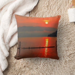Coussin Ciel Rouge Le Matin