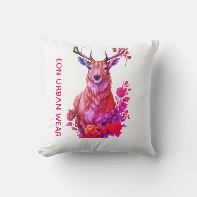 COUSSIN CIERVO ENTRE FLORES (Recto)