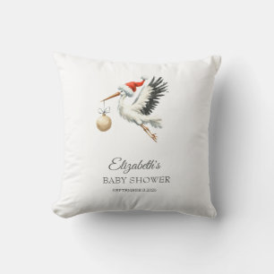 Coussin Cigogne de vacances adorable mignonne