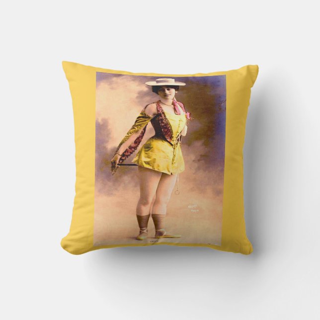 Coussin cirque 1890 Vera (Recto)