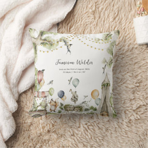 Coussin Cirque Carnaval Statistiques de naissance en for