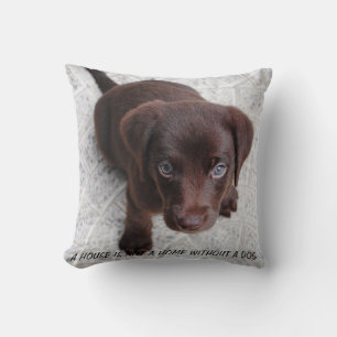 Coussin Citation de chiot