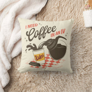 Coussin Citation de Luke's Coffee IV de Gilmore Girls