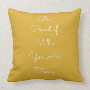 Coussin Citation de messages positifs encourageants