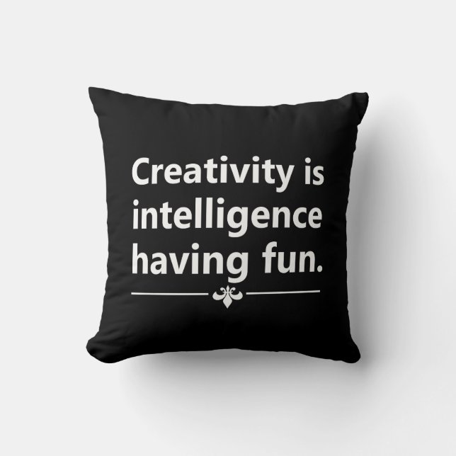 Coussin Citation de vie motivante (Recto)