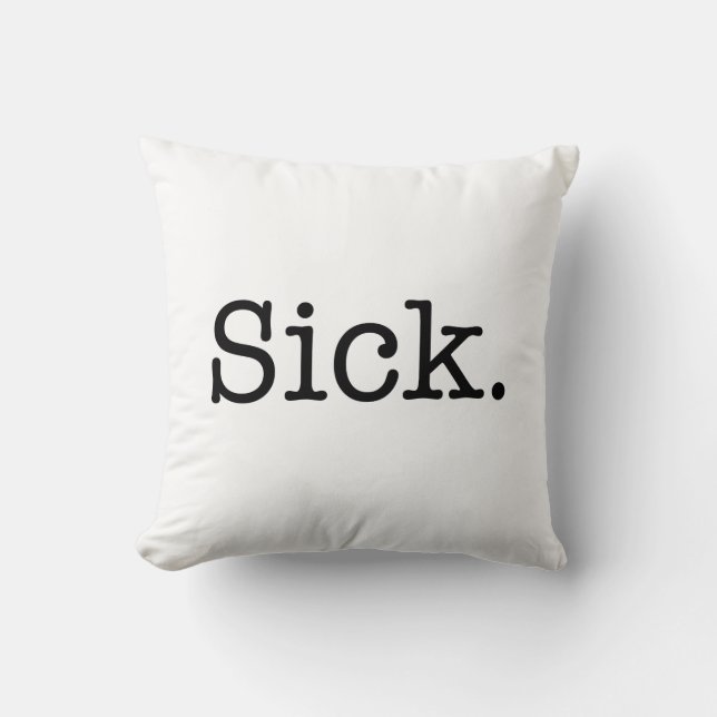 Coussin Citation en difficulté (Recto)