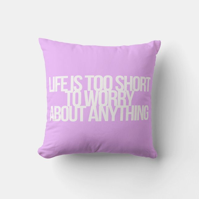 Coussin Citations inspirées et de motivation (Recto)