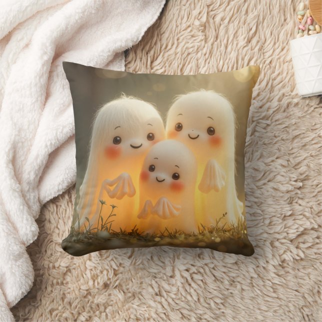 Coussin Cités fantômes d'Halloween (Couverture)