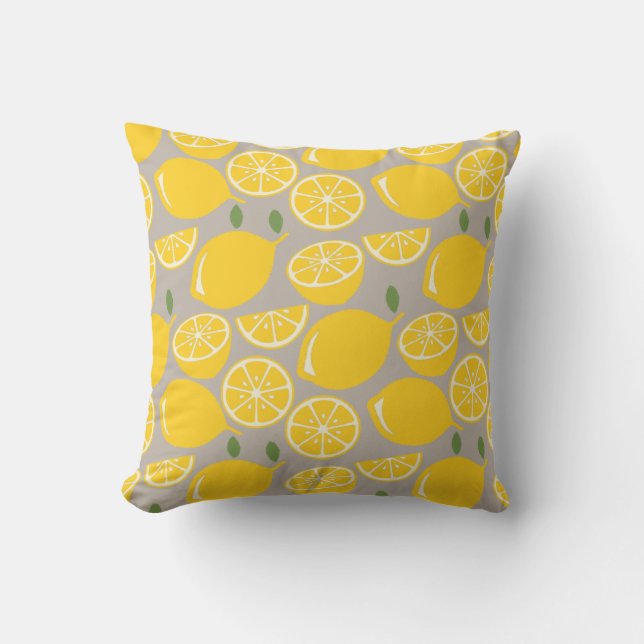 Coussin Citrons (Recto)