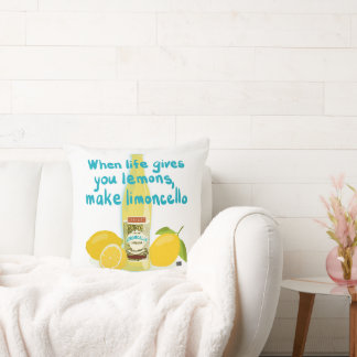 Coussin Citrons et Limoncello