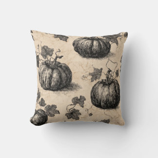 Coussin Citrouille classique d'Halloween