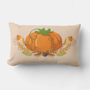 Coussin Citrouille d'automne