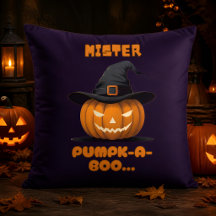 Citrouille d'Halloween Mister Pumpk-A-Boo
