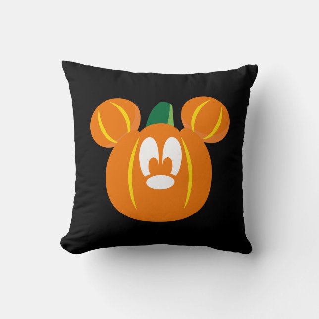 Coussin Citrouille Mickey Mouse (Recto)