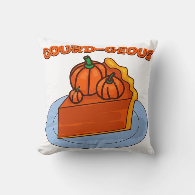 Coussin Citrouille-ux (Recto)