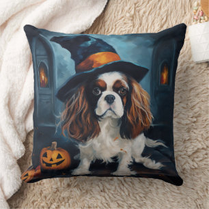 Coussin Citrouilles Halloween Épouvantables Cavalier King