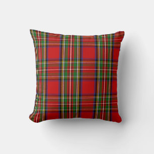 Coussin Clan écossais Stewart Tartan Plaid