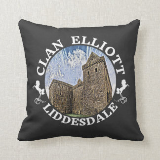Coussin Clan Elliott, Hermitage Castle, Liddesdale, Elliot