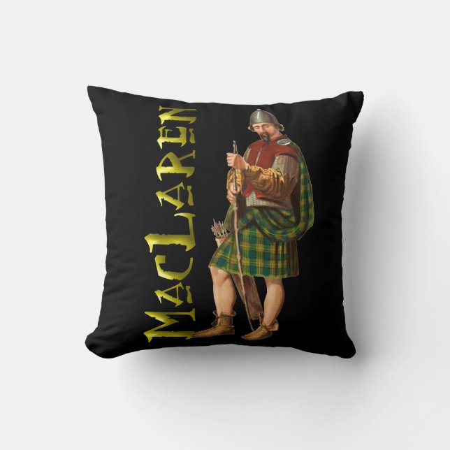 Coussin Clan MacLaren Highland Dream (Recto)