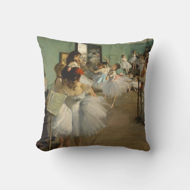 Coussin Classe Ballet | Edgar Degas | Impressionniste (Recto)