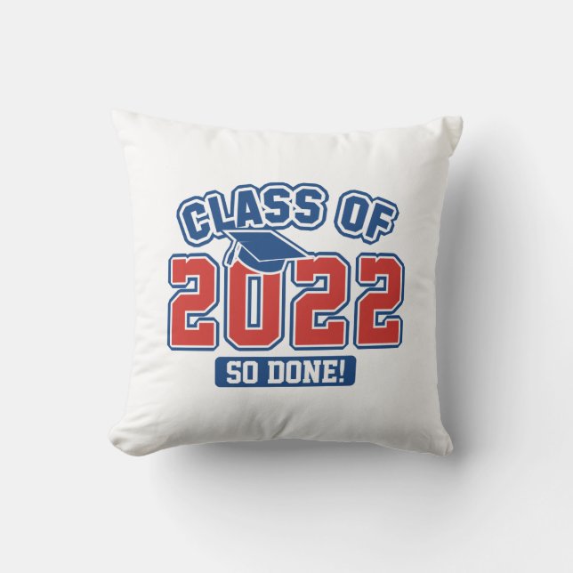 Coussin Classe De 2022 Ainsi Réalisée (Recto)
