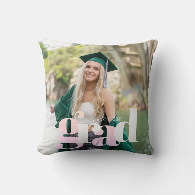 Coussin Classe de photos de fin d'études de 2022 (Recto)
