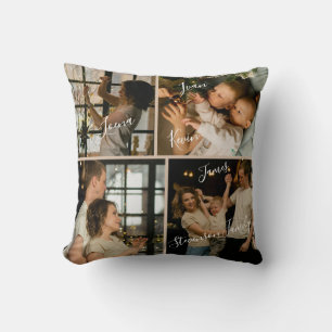 Coussin Classeur à anneaux personnalisé pour famille moder