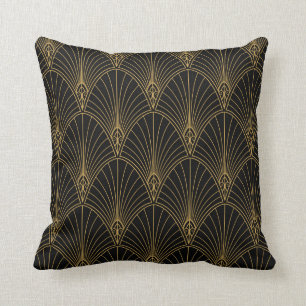 Coussin Classic art Deco Seamless Pattern. Styli