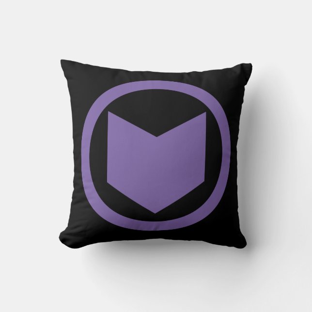 Coussin Classique Avengers | Icône Flèche Hawkeye (Recto)