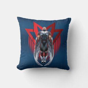 Coussin Classique Avengers   Insigne d'icône de faucon