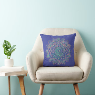 Coussin Classique Mandala Inde Style 3