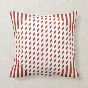 Coussin Classique rouge Abstraite chinoise