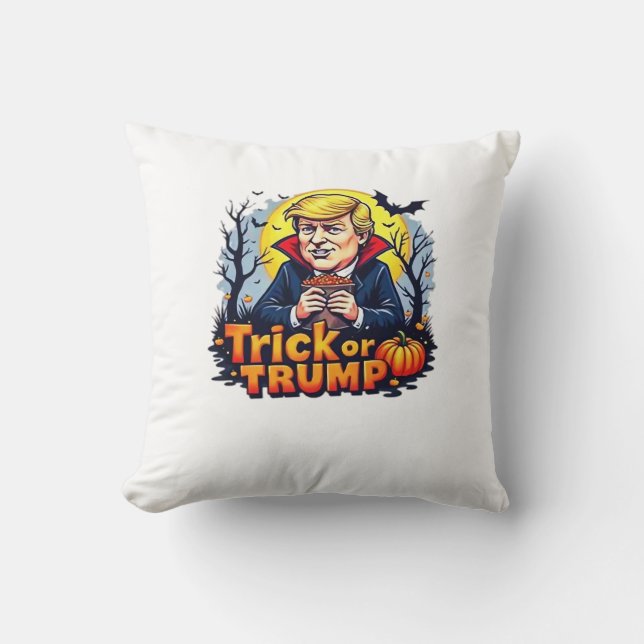 Coussin Classique Trick Ou Halloween (Recto)