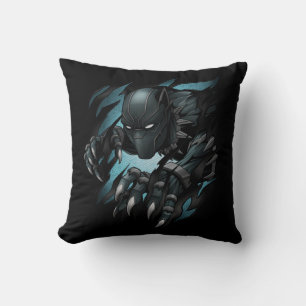 Coussin Classiques Avengers   Black Panther déchirant tout