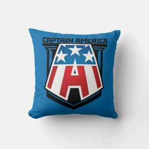 Coussin Classiques Avengers   Icône patriotique de Captain